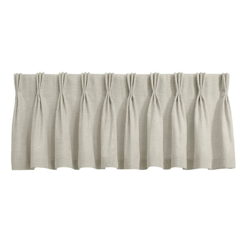 A sample of a Plaza I Rod Mounted Valance from Carole Fabrics